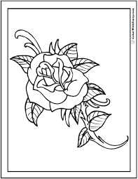 100% free valentines day coloring pages. 73 Rose Coloring Pages Free Digital Coloring Pages For Kids
