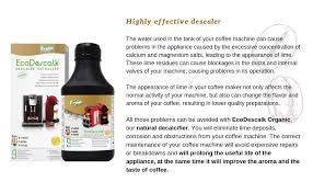 90 % of malfunction caused by limescale built up in the water system. Ecodescalk Organic Concentrated Descaler 9 Decalcifications 100 Natural Descaler Cleaner For Coffee Machines Descaling Solution For All Brands Amazon Co Uk Grocery