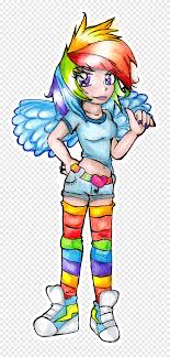 29 gambar mewarnai my little pony anak 2020 marimewarnai com. Rainbow Dash Manusia Pelangi Seni Menggambar My Little Pony Lolly Anak Balita Png Pngegg