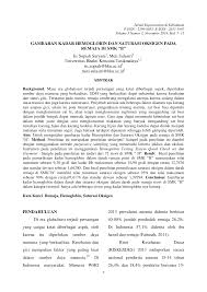 Pada penelitian yang dilakukan casey et al (2011 ) dengan pemberian suplemen besi dan asam folat per minggu pada anemia remaja putri akan mengurangi prevalensi anemia. Http Jmkubk Id Index Php Jmk Kb Article Downloadsuppfile 83 20