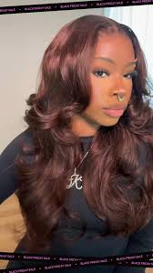 This soft brown tone + silky flow = fall perfection 🍂💋No glue, no stress,  just instant slay., 🛒 Get the wig at ➡️ https://st.unice.com/9aconq, ⚡  𝐁𝐎𝐆𝐎 𝐅𝐥𝐚𝐬𝐡 𝐒𝐚𝐥𝐞 https://st.unice.com/fOnYo2, Beauty: ...