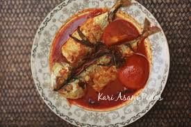 Ikan kembung kukus air asam pedas. Kari Asam Pedas Ikan Kembung Masam Manis Makanan Resep Masakan Indonesia Resep Masakan