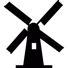 Netherlands Windmill Free Vector Icons Designed By Freepik Netherlands Windmills Windmill Flat Design Icons