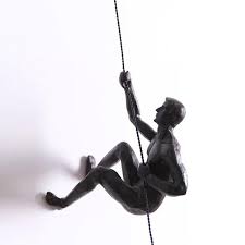 Buy desi karigar handmade wooden key hanger holder wall. Buy Handmade Global View Iron Man Climbing Rope Wall Mounted Art Sculpture Climber Online At Low Price In India Snapdeal
