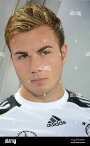 Germany's Mario Goetze prior to the Group C World Cup 2014 qualifying match  between Austria and Germany at Ernst-Happel stadium in Vienna, Austria, 11  September 2012. Photo: Peter Steffen dpa Stock Photo