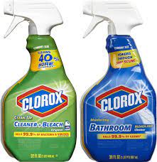 Check spelling or type a new query. Amazon Com Clorox Clean Up All Purpose Cleaner With Bleach Original 32 Ounce And Clorox Disinfecting Bathroom Cleaner Bleach Free 30 Ounce Office Products