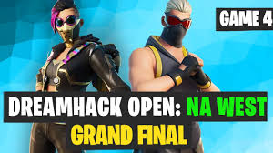 Na west and na east self promotion of your youtube, twitch, twitter or all your socials we host scrims this is also a looking for group for boxfights, buildfights and realistic 1v1s, 2v2s. Na West Dreamhack Grand Final Game 4 Highlights Fortnite Tournament Youtube