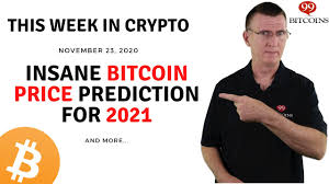 Find out is bitcoin going to crash in this guide. Insane Bitcoin Price Prediction For 2021 This Week In Crypto Nov 23 2020 Youtube