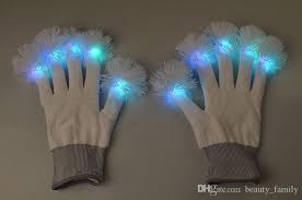 2020 F19 Flashing Led Gloves Light Up Gloves Color Changing Colorful Light Flash Finger Glove For Party From Beauty Family 8 32 Dhgate Com