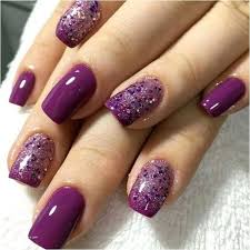 Jelly nails were one of the biggest trends of 2019/2020 and with the '90s resurgence they don't look like they're going anywhere. 55 Glitter Gel Nail Designs For Short Nails For Spring 2019 25 Glitter Gel Nail Designs Glitter Gel Nails Purple Nail Designs