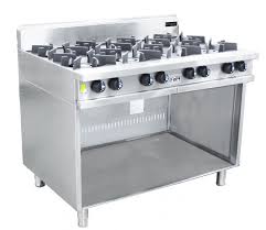 Of gas oven space, it features fan convection for faster, more even cooking. Oxford Series 8 Burner Cooktop Gas Cooking Equipment