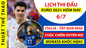 Đội tuyển italia đã thực hiện màn diễu hành ăn mừng chức vô địch euro 2021 trên xe buýt kéo dài trên các tuyến phố ở trung tâm roma. Lá»‹ch Thi Ä'áº¥u Bong Ä'a Euro 2021 Hom Nay 6 7 Italia Vs Tay Ban Nha Ná»¥ CÆ°á»i Cho Ai Trá»±c Tiáº¿p Vtv3 Eucup Com
