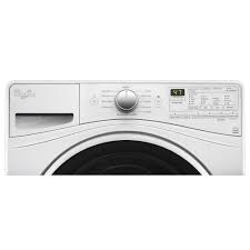 Press and hold the control lock/unlock button for three seconds. Whirlpool Wfw85hefw 4 5 Cu Ft Front Load Washer W Tumblefresh Option White