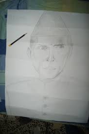 Pin By Promala Jesus On Quaid E Azam Drawing Drawings Male Sketch Art