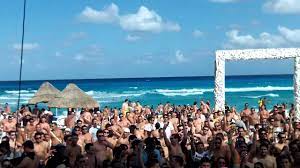 Think cancun is a spring break shaped one trick pony? Spring Break 2012 Cancun Mexico Beach Party Youtube