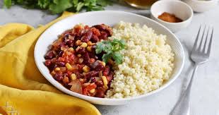 Disposez Tous Les Ingredients Sur Un Plateau Haricot Rouge Recette Chili Recette De Plat