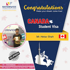 Congratulation For Visa Grant Overseas Education Social Media Design Graphics School Advertising