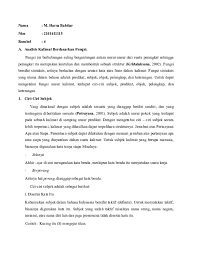 Kalimat utama berada di akhir Doc 7 Analisis Kalimat Berdasarkan Fungsinya Doc Harsa Bahtiar Academia Edu