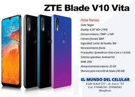 ZTE BLADE V10 VITA CARACTERISTICAS ...