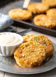 Fried Green Tomatoes Recipe Oven Fried A Spicy Perspective In 2020 Fries In The Oven Fried Green Tomatoes Recipe Green Tomato Recipes