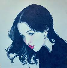 I drew Sally from the Nightmare Before Christmas.