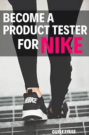 Sign Up To Be A Nike Product Tester Guide2free Samples Product Tester Get Free Stuff Online Become A Product Tester