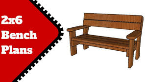 Jan 20, 2021 · free diy garden bench plans 2 x 4 outdoor bench. 2x6 Garden Bench Plans Free Youtube