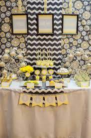 I just love all of the party ideas shown. We Heart Parties Free Printable You Are My Sunshine Sunshine Baby Showers Neutral Baby Shower Baby Shower Table Decorations