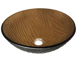 626 beach sand glass vessel bathroom sink