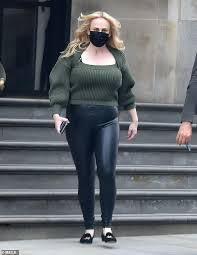 By ryan gajewski may 03, 2021 1:52. Rebel Wilson Shows Off Her 4 5st Weight Loss In Leather Look Leggings Internewscast