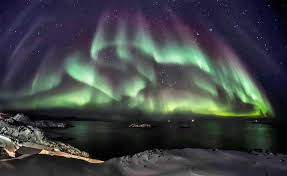 Sisimiut Greenland Northern Lights Nordlys Aurore Boreale Ciel Nocturne Aurore