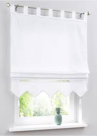 Store Bateau Avec Bordure Au Crochet Blanc Maison Bpc Living Bonprix Collection Store Bateau Rideaux Faits Maison Stores