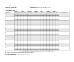 20 Attendance Sheet Templates Pdf Doc Excel Free