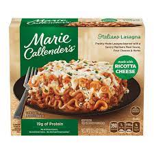 Ers frozen dinner fettuccini with chicken & broccoli 13 ounce marie callender's classic chicken and. Italiano Lasagna Marie Callender S