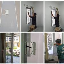 Tutup ventilasi dengan kawat nyamuk dan frame dari les pancing aluminium. Kawat Nyamuk Magnet Jendela Pintu Dan Lubang Ventilasi Lainnya Shopee Indonesia