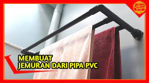 Cara membuat jemuran gantung dari pipa pvc. Wow Membuat Jemuran Handuk Dari Bahan Pipa Pvc Youtube