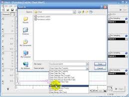 Save As In Chart Software Data Recorder