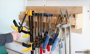 Wanna make some legitimate diy cam clamps on the cheap? Simple Diy Clamp Rack An Easy Workshop Organization Solution