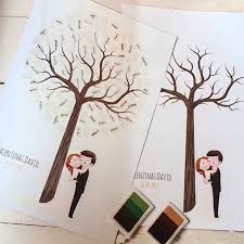 Es tendencia en los últimos años incluir un árbol de huellas en las bodas. Arbol De Huellas Boda Personalizado Luminaria Regalos Cristianos