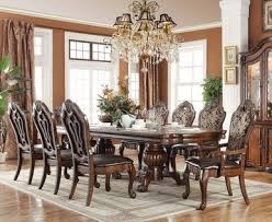 Add on a sideboard or server a display cabinet or other pieces in the same collection at a set discounted price. Planning For The Holidays Checkout The Acalanes Ridge 118 Brown Cherry Extendable 9 Pc Formal Dining Room Sets Formal Dining Tables Formal Dining Room Table