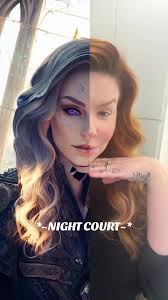 Definitely thought i would get autumn court, but im not mad at it!  #highfaefilter #highfaecourt #acotar #acotarfilter