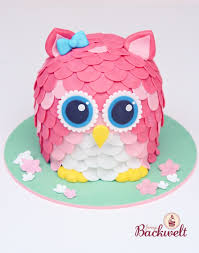 Einen kuchen mit einer eule zu kochen ist viel einfacher, als es auf den ersten blick erscheinen mag. Eine Eule In 3d Jennys Backwelt