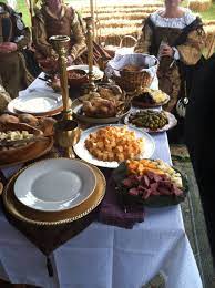 Renaissance faire party costumes are extremely popular and will have your friends and family talking for years to come. Pin By H C On Royal Party Renaissance Food Dinner Party Themes Feast