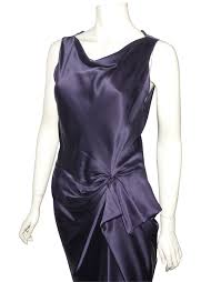 Depot Vente De Luxe En Ligne Lanvin Robe Sans Manches En Soie Violette Tendanceshopping Com Lanvin Stuart Weitzman Robe Sans Manches