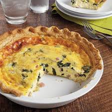Prepare A Warm Filling Ham Swiss And Spinach Quiche For A Breakfast Dish That The Whole Family Is Sure Spinach Quiche Recipes Quiche Recipes Breakfast Dishes