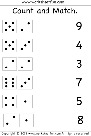 Count And Match Two Worksheets Free Printable Worksheets Preschool Math Worksheets Free Kindergarten Worksheets Kindergarten Math Worksheets