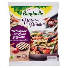 Sgocciolarle e premerle con le mani per togliere tutta l'acqua, poi metterle in padella con l'olio e i pomodori privati della pelle e dei semi, sale e pepe. Melanzane E Zucchine Grigliate Bonduelle Natura In Padella G 450 In Dettaglio Iperal Spesa Online