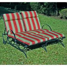 Leisure 121 wide left hand facing down cushion sofa & chaise. Blazing Needles 48 X 72 In Outdoor Double Chaise Lounge Cushion Set Of 2 Walmart Com Walmart Com