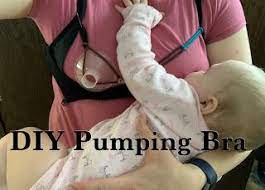 Diy Hands Free Pumping Bra Hack Baby Nursing Pumping Child Pumping Bras Hands Free Pumping Bra Bra Hacks