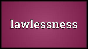 Only he who now restrains will do so until he is taken out of the way. Lawlessness Meaning Youtube
